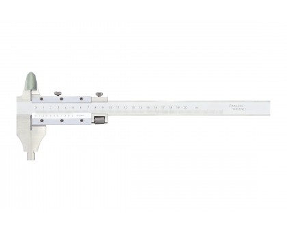 Штангенциркуль нониусный ШЦ-IІ-500 0-500мм шаг 0.02мм губки 100мм Open Block GL, фото 1