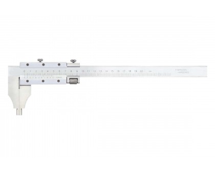 Штангенциркуль нониусный ШЦ-IІІ-1000 0-1000мм шаг 0.02мм губки 150мм Open Block GL, фото 1