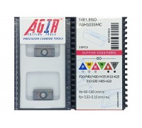 Твердосплавная пластина для резьбофрезы 14E 1.5ISO ASH1035MC для наружной резьбы AGIR