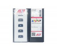Твердосплавная пластина для резьбофрезы 14N 1.5ISO AU1530G для внутренней резьбы AGIR