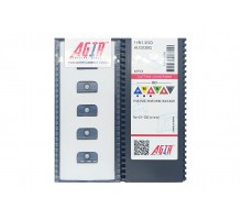 Твердосплавная пластина для резьбофрезы 14N 1.5ISO AU1530G для внутренней резьбы AGIR