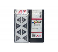 Твердосплавная пластина резьбовая 16ER 0.80ISO AU2045BZ для наружной резьбы AGIR