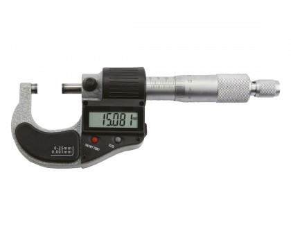 Микрометр гладкий цифровой МКЦ-50 25-50мм 0.001мм с микрометрической шкалой GL, фото 1
