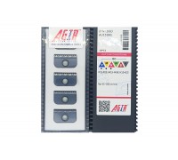 Твердосплавная пластина для резьбофрезы 21N 1.5ISO AU1530G для внутренней резьбы AGIR