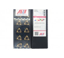 Твердосплавная пластина резьбовая 22NR N55 AMS1530Y для внутренней резьбы AGIR