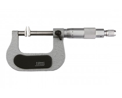 Микрометр гладкий МК 0-25мм шкала 0.01мм со специальными плоскими щупами GL, фото 1