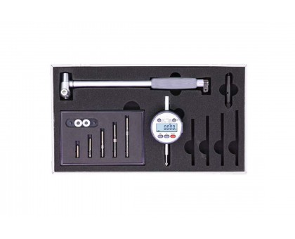 Нутромер индикаторный цифровой шариковый НИЦ 10.0-18.0мм шкала 0.001мм со сменными щупами GL, фото 1