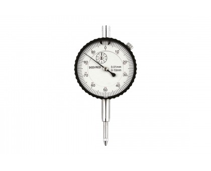 Индикатор часового типа ИЧ 0-10мм шкала 0.01мм с большим циферблатом 56мм и ушком GL, фото 1