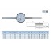 Индикатор часового типа ИЧ 0-20мм шкала 0.01мм с большим циферблатом 58мм GL, фото 2