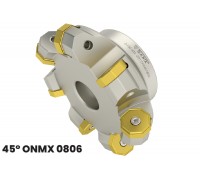 Фреза торцевая насадная T786 D125 d40 Z08 ONMX 08 под пластину ONMX 0806.. (KORLOY) TEKNIK