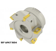 Фреза торцевая насадная T186 D080 d27 Z06 APKT 16 под пластину AP.. 1604.. (ISO) TEKNIK