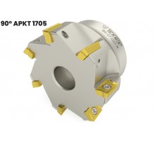 Фреза торцевая насадная T558 D100 d32 Z08 APKT 17 под пластину APKT 1705.. (TAEGUTEC) TEKNIK