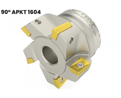 Фреза торцевая насадная T767 D050 d22 Z04 APKT 16 под пластину APKT 1604.. (YG1) TEKNIK, фото 1