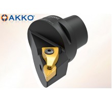 Резец токарный проходной с охлаждением AC8 TDJNR 55080 15 H H под пластину DNMG 1506.. державка AKKO