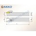 Резец токарный канавочный отрезной ADKT-K-R-3232-8-T32 для наружных канавок под пластину MGM. 800 (KORLOY) державка AKKO