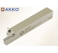 Резец токарный канавочный автоматный ADKT-WGX16-R-1212-2-R12-K-S наружный под пластину 2GX16 (WALTER) державка AKKO