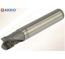 Фреза концевая с охлаждением ADM90-QO10-D20-C20-L130-Z0204-H под пластину QOMT 1035R-M2 AKKO