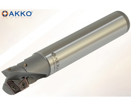 Фреза концевая с охлаждением ADM90-QO10-D20-C20-L130-Z0204-H под пластину QOMT 1035R-M2 AKKO, фото 1