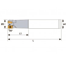 Фреза концевая S504 D32 d32 Z04 L150 ADMT 12 под пластину ADMT 1204 TEKNIK Фреза концевая S504 D32 d32 Z04 L150 ADMT 12 под пластину ADMT 1204 TEKNIK