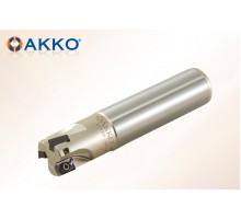 Фреза концевая AEM90-AO1236-D25-W25-L150-Z03 под пластину APKT 1003.. AKKO