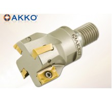 Сменная фрезерная головка с подачей СОЖ AEM90-AP10-D40-M16-L43-Z05-H под пластину APKT 1003.. AKKO