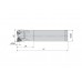 Фреза концевая с охлаждением AEM90-XN0806-D32-C32-L110-Z02-H под пластину XNEX 0806.. AKKO, фото 2