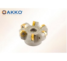 Фреза торцевая насадная с подачей СОЖ AFM45-XN0906-D125-B40-Z08 под пластину XNMU 0906.. (TAEGUTEC) AKKO
