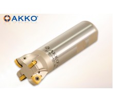 Фреза концевая с охлаждением AHFM-WN09T3-D32-W32-L200-Z03-H под пластину WNMX 09T3.. (KORLOY) AKKO