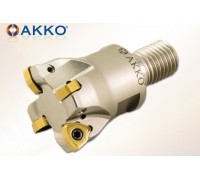 Сменная фрезерная головка с подачей СОЖ AHFM-WN09T3-D32-M16-L40-Z03-H под пластину WNMX 09T3.. AKKO