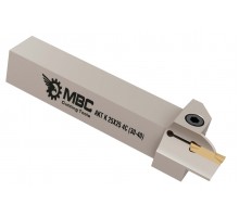 Резец токарный канавочный AKT-K 25x25 5C (75-110) торцевой под пластину MGM. 500 (KORLOY) державка MBC