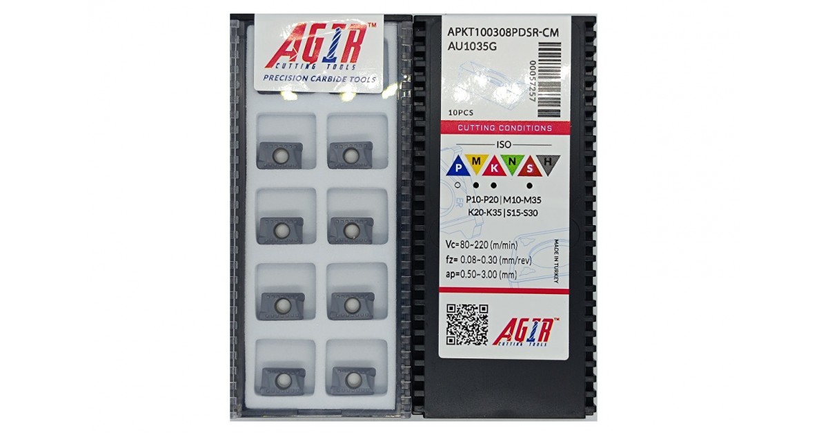 置物 Observatory Crest Твердосплавная пластина фрезерная APKT 100308PDSR-CM AU1035G AGIR