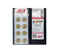 Твердосплавная пластина фрезерная APKT 100308PDSR-CM AU2035BZ AGIR