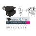 Резцедержатель VDI 3425 радиальный перевёрнутый короткий B4-40х25х44 левый DIN 69880 GERARDI, фото 3