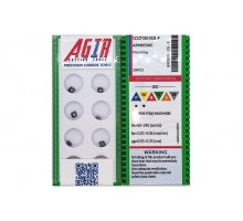 Твердосплавная пластина токарная CCGT 030102L-F APM0530C AGIR Твердосплавная пластина токарная CCGT 030102L-F APM0530C AGIR