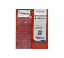 Твердосплавная пластина токарная по алюминию CCGT 060204-AL SN0115S SUMTOM