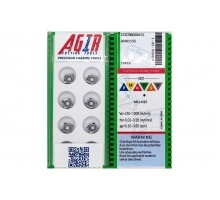 Твердосплавная пластина токарная по алюминию CCGT 060204-CL AN0115S AGIR Твердосплавная пластина токарная по алюминию CCGT 060204-CL AN0115S AGIR