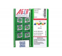 Твердосплавная пластина токарная CCGT 120404-CL AN0115S AGIR
