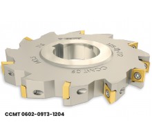 Фреза дисковая DF168 D100 d32 A16 Z08 CCMT 12 под пластину CCMT 1204.. TEKNIK