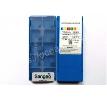 Твердосплавная пластина токарная CCMT 060208-HM CS5225 SANGEO