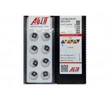 Твердосплавная пластина токарная CCMT 060208-OM AP1535YB AGIR Твердосплавная пластина токарная CCMT 060208-OM AP1535YB AGIR