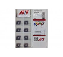 Твердосплавная пластина токарная CCMT 09T302-FM AMS1030C AGIR Твердосплавная пластина токарная CCMT 09T302-FM AMS1030C AGIR