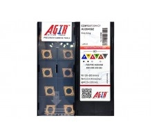 Твердосплавная пластина токарная CCMT 09T304-CF AU2040BZ AGIR Твердосплавная пластина токарная CCMT 09T304-CF AU2040BZ AGIR