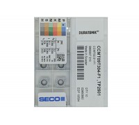 Твердосплавная пластина токарная CCMT 09T304-F1 TP2501 SECO