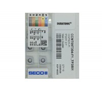 Твердосплавная пластина токарная CCMT 09T304-F1 TP3501 SECO