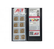 Твердосплавная пластина токарная CCMT 09T308-MT AP1535Y AGIR