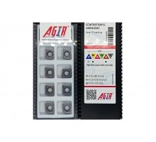 Твердосплавная пластина токарная CCMT 09T308-SL AMS1035C AGIR Твердосплавная пластина токарная CCMT 09T308-SL AMS1035C AGIR