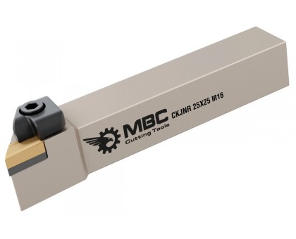 Резец токарный проходной CKJNR 4040 R16 под пластину KNUX 1604.. державка MBC, фото 1