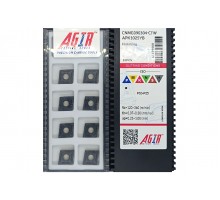Твердосплавная пластина токарная CNMG 090304-CFW APK1025YB AGIR