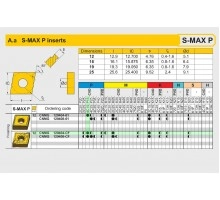 Твердосплавная пластина токарная CNMG 120404-CF 4C15 CORUN