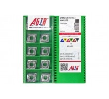 Твердосплавная пластина токарная по алюминию CNMG 120404-CL4 AN0115S AGIR Твердосплавная пластина токарная по алюминию CNMG 120404-CL4 AN0115S AGIR
